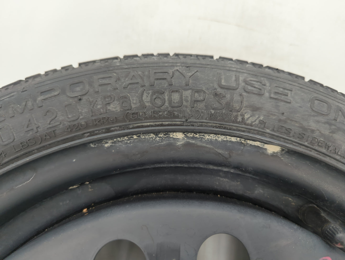 2014-2014 Nissan Altima Spare Donut Tire Wheel Rim Oem