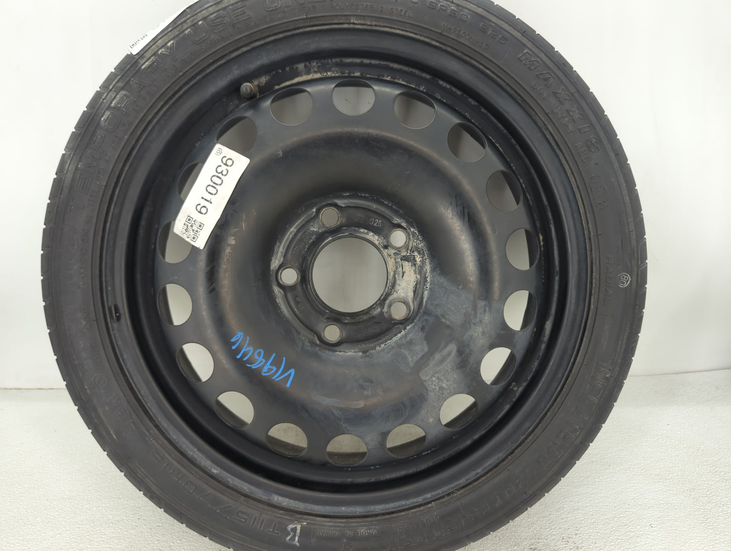 2012-2017 Buick Verano Spare Donut Tire Wheel Rim Oem