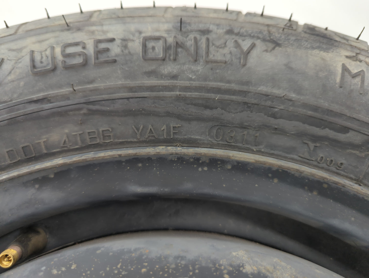 2009-2014 Dodge Journey Spare Donut Tire Wheel Rim Oem