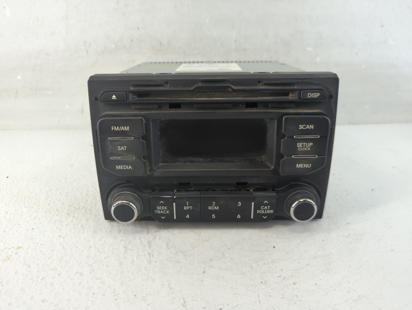 2012-2015 Kia Rio Radio AM FM Cd Player Receiver Replacement P/N:96170-1W900CA Fits Fits 2012 2013 2014 2015 OEM Used Auto Parts - Oemusedautoparts1.com