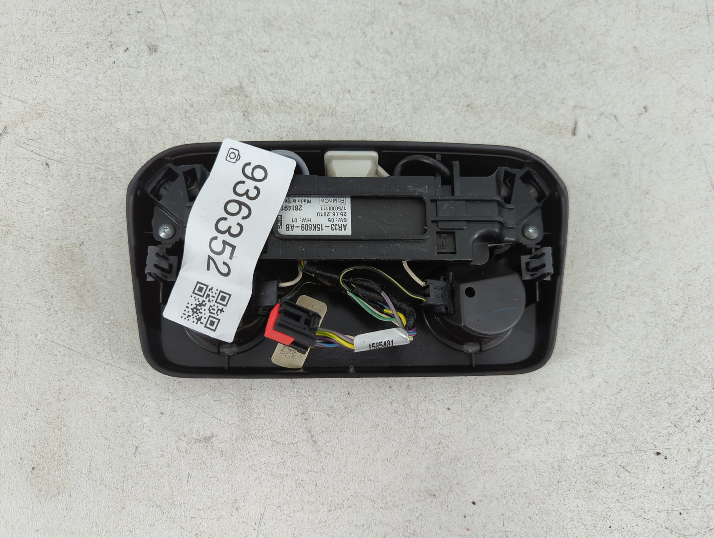 2011 Ford Mustang Rear Cargo Cover Storage Retractable Shade - Oemusedautoparts1.com
