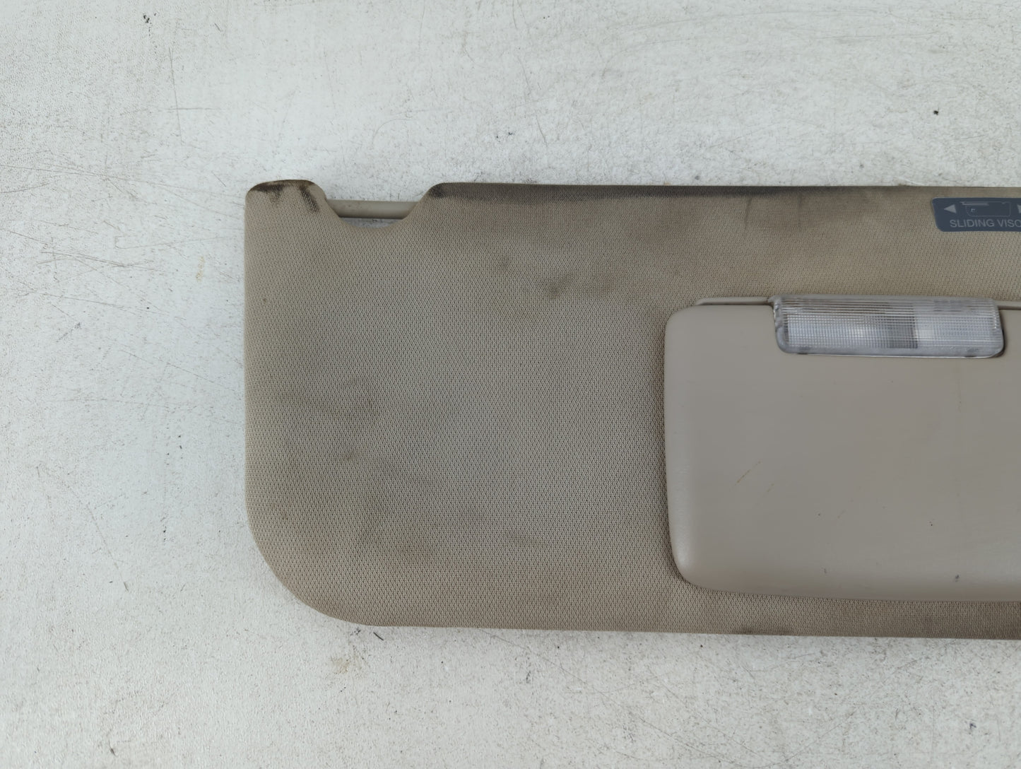 2011-2014 Ford Edge Sun Visor Shade Replacement Passenger Right Mirror Fits Fits 2011 2012 2013 2014 OEM Used Auto Parts - Oemusedautoparts1.com