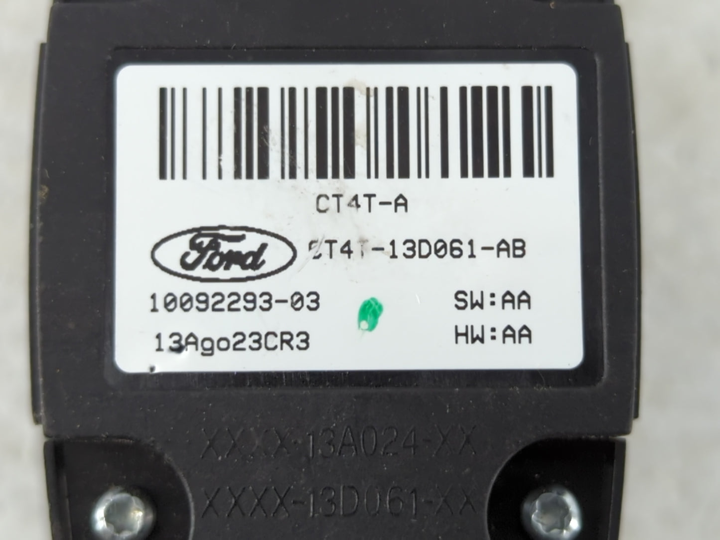 20013 Ford Edge Headlight Head Light Switch Lamp Control Ct4t-13d061-ab