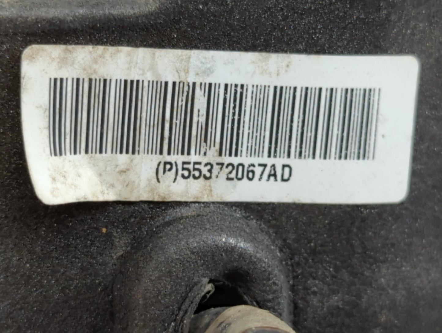 2002 Dodge Ram 2500 Driver Left Side View Manual Door Mirror Chrome