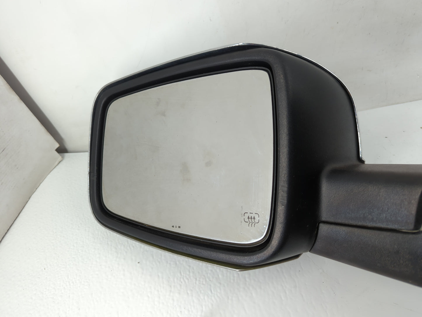 2002 Dodge Ram 2500 Driver Left Side View Manual Door Mirror Chrome