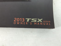 2013 Acura Tsx Owners Manual Book Guide P/N:00X31-TL1-6400 OEM Used Auto Parts