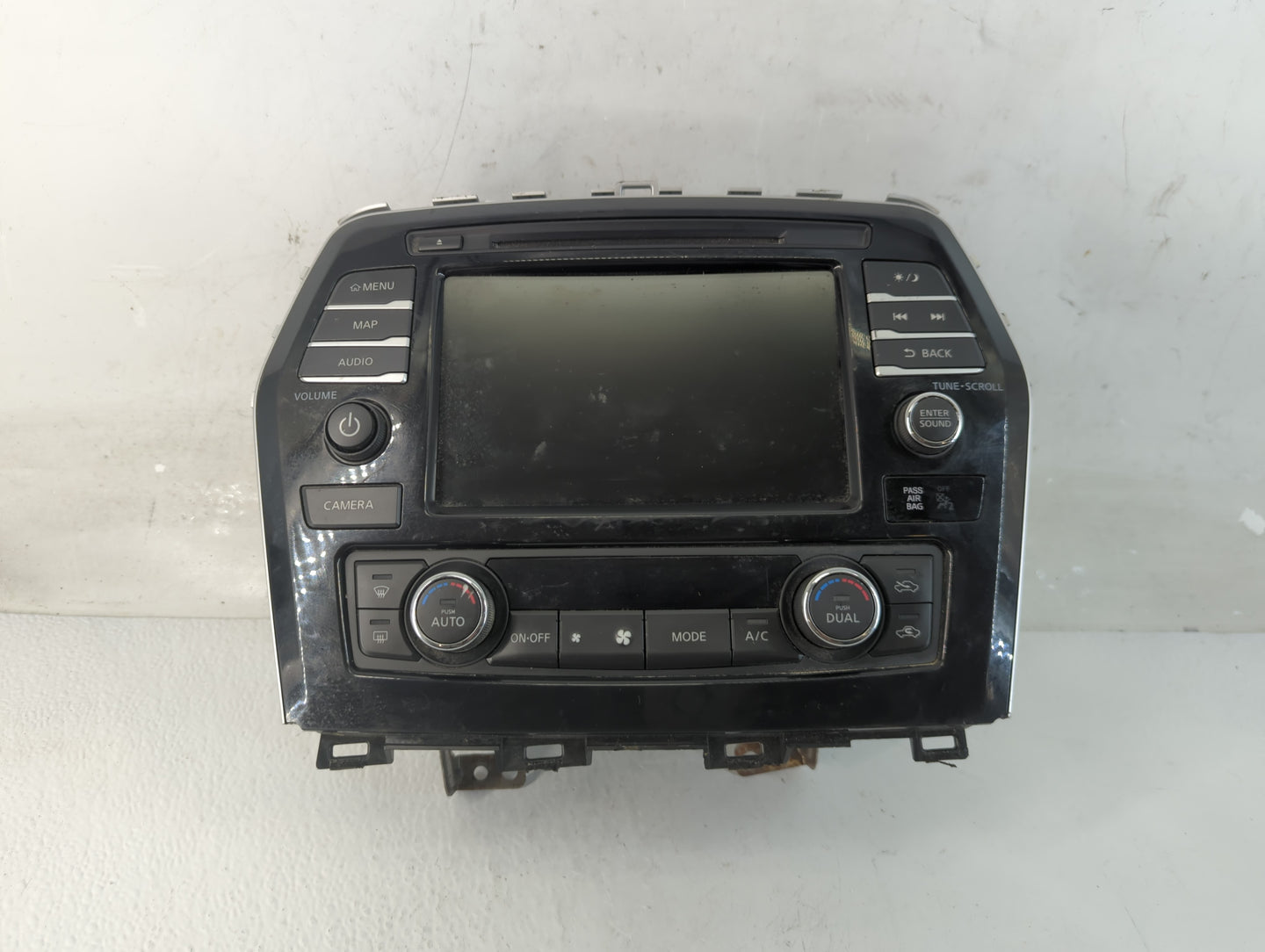 2019 Nissan Maxima Radio AM FM Cd Player Receiver Replacement P/N:259159DJ0B Fits OEM Used Auto Parts - Oemusedautoparts1.com
