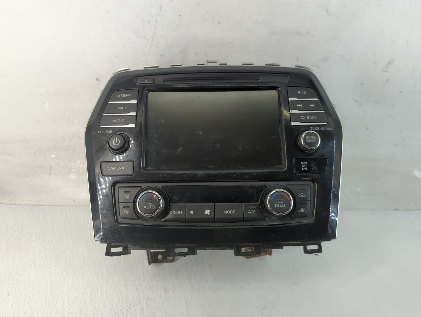 2019 Nissan Maxima Radio AM FM Cd Player Receiver Replacement P/N:259159DJ0B Fits OEM Used Auto Parts - Oemusedautoparts1.com