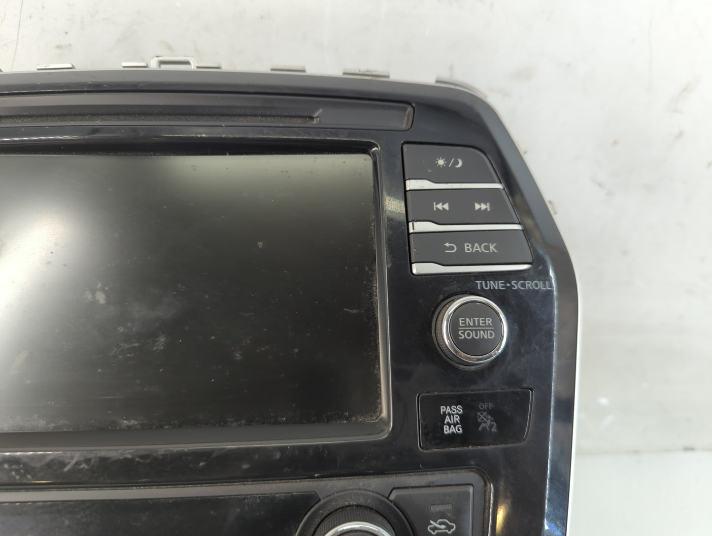 2019 Nissan Maxima Radio AM FM Cd Player Receiver Replacement P/N:259159DJ0B Fits OEM Used Auto Parts - Oemusedautoparts1.com