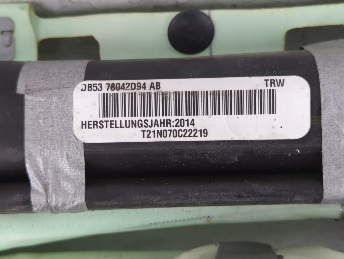 2014 Ford Explorer Air Bag Driver Left Steering Wheel Mounted P/N:DB53 78042D94 AB Fits OEM Used Auto Parts - Oemusedautoparts1.com
