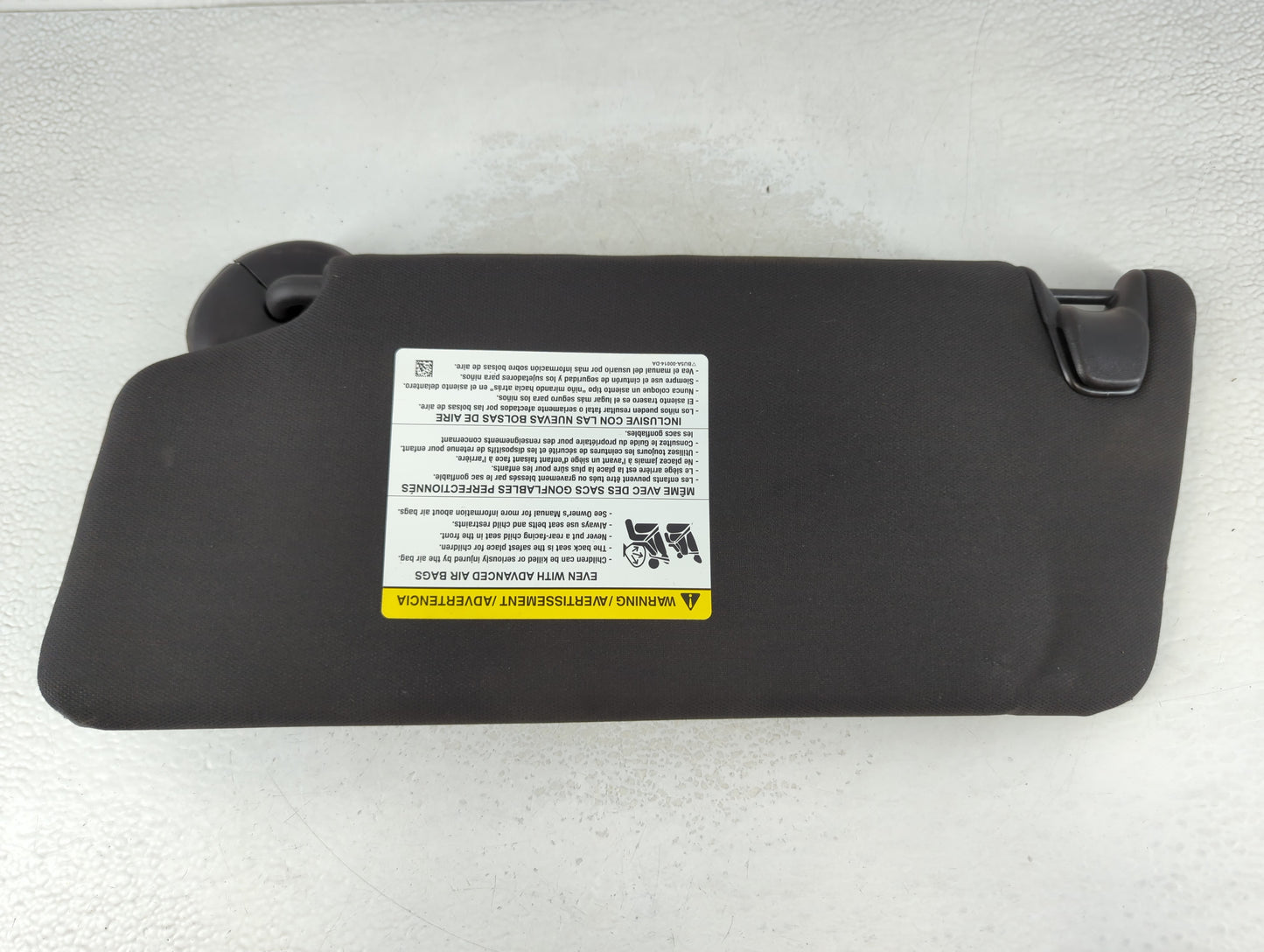 2011-2015 Ford Explorer Sun Visor Shade Replacement Passenger Right Mirror Fits Fits 2011 2012 2013 2014 2015 OEM Used Auto Parts - Oemusedautoparts1.com