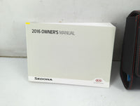 2016 Kia Sedona Owners Manual Book Guide P/N:GA9O-EU54B OEM Used Auto Parts