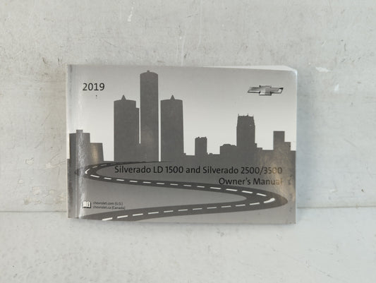 2019 Chevrolet Silverado 1500 Owners Manual Book Guide P/N:84161700 OEM Used Auto Parts
