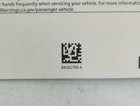 2019 Chevrolet Silverado 1500 Owners Manual Book Guide P/N:84161700 OEM Used Auto Parts