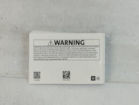 2019 Chevrolet Silverado 1500 Owners Manual Book Guide P/N:84161700 OEM Used Auto Parts