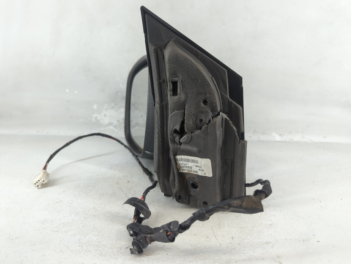 2008-2010 Dodge Grand Caravan Driver Left Side View Manual Door Mirror - Oemusedautoparts1.com