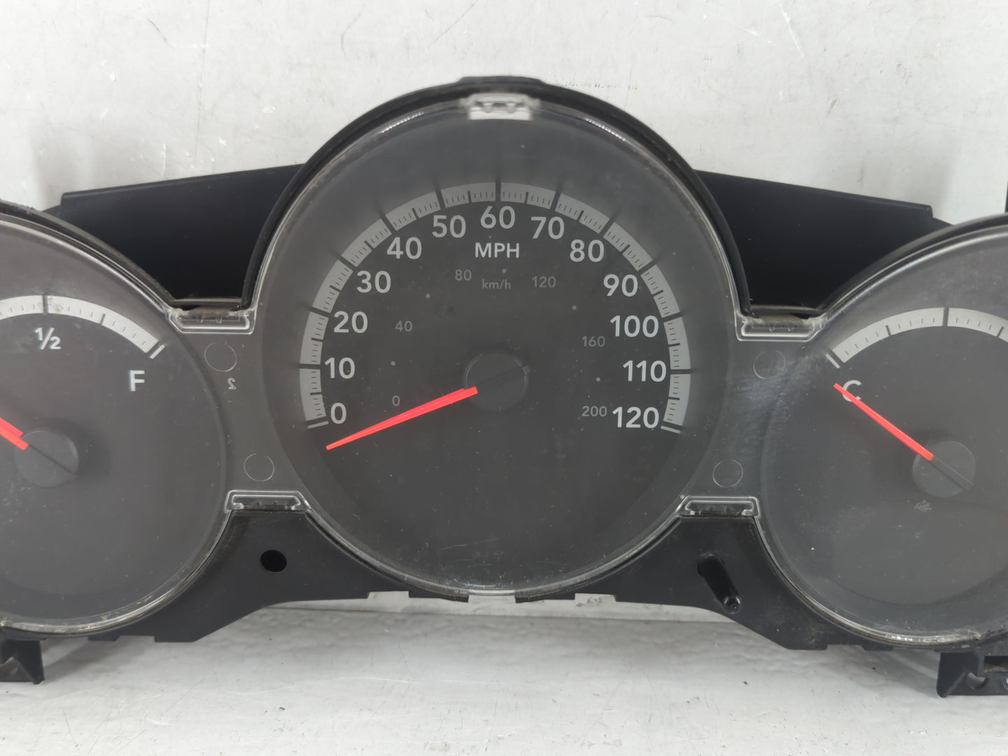 2011 Dodge Grand Caravan Instrument Cluster Speedometer Gauges P/N:P05172798AG Fits OEM Used Auto Parts - Oemusedautoparts1.com