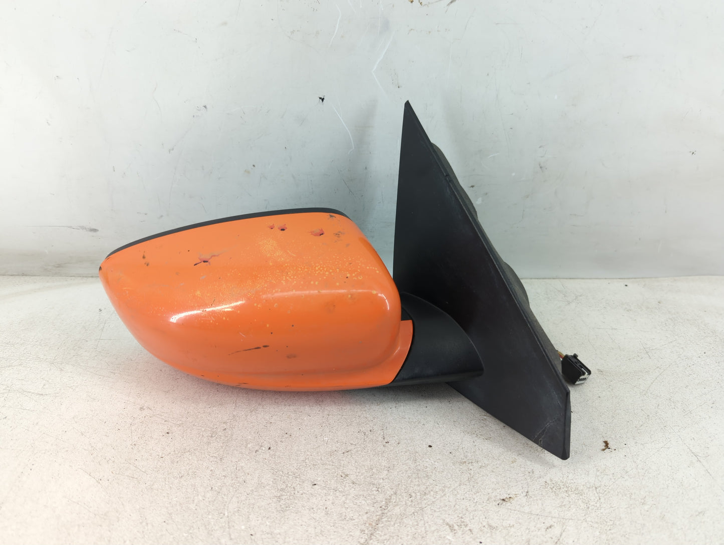 Dodge Dart Driver Left Side View Manual Door Mirror Orange