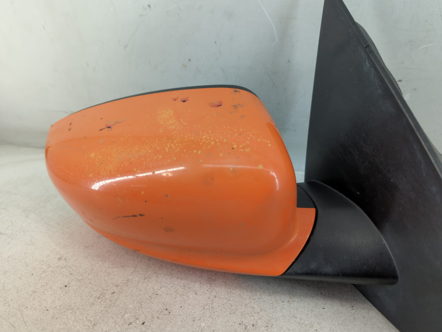 Dodge Dart Driver Left Side View Manual Door Mirror Orange