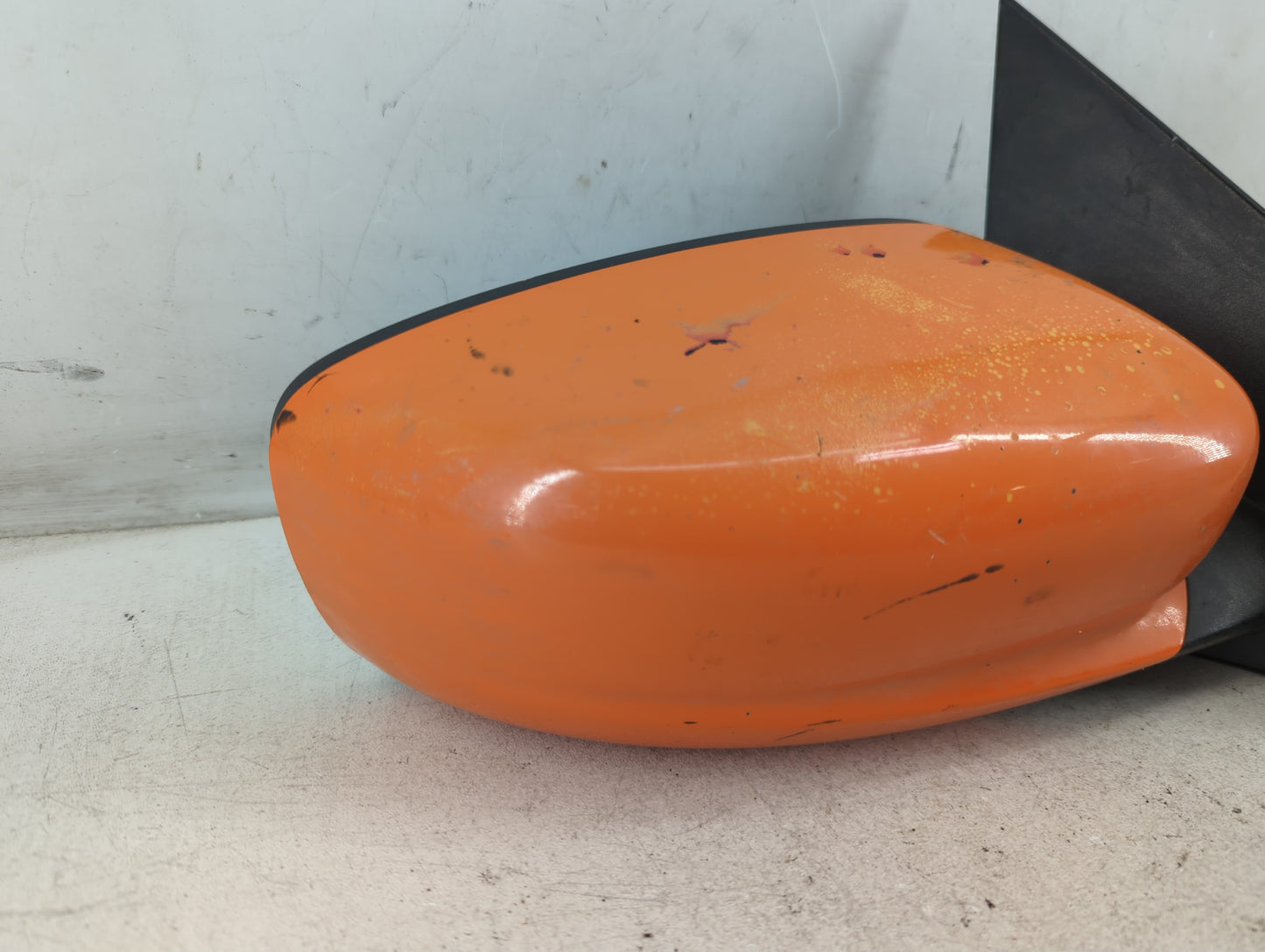 Dodge Dart Driver Left Side View Manual Door Mirror Orange