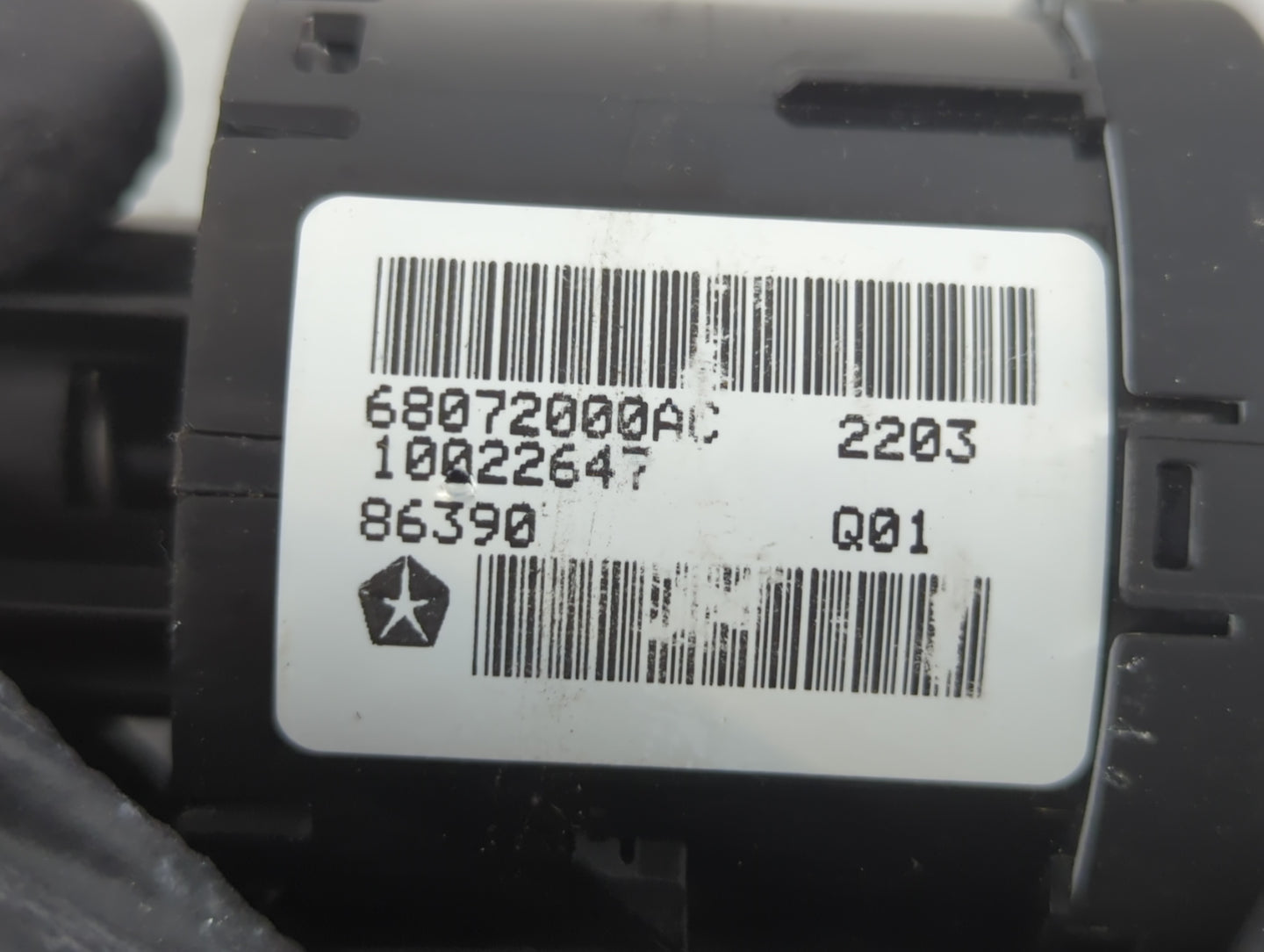 2014 Dodge Grand Caravan Headlight Head Light Switch Lamp Control - Oemusedautoparts1.com