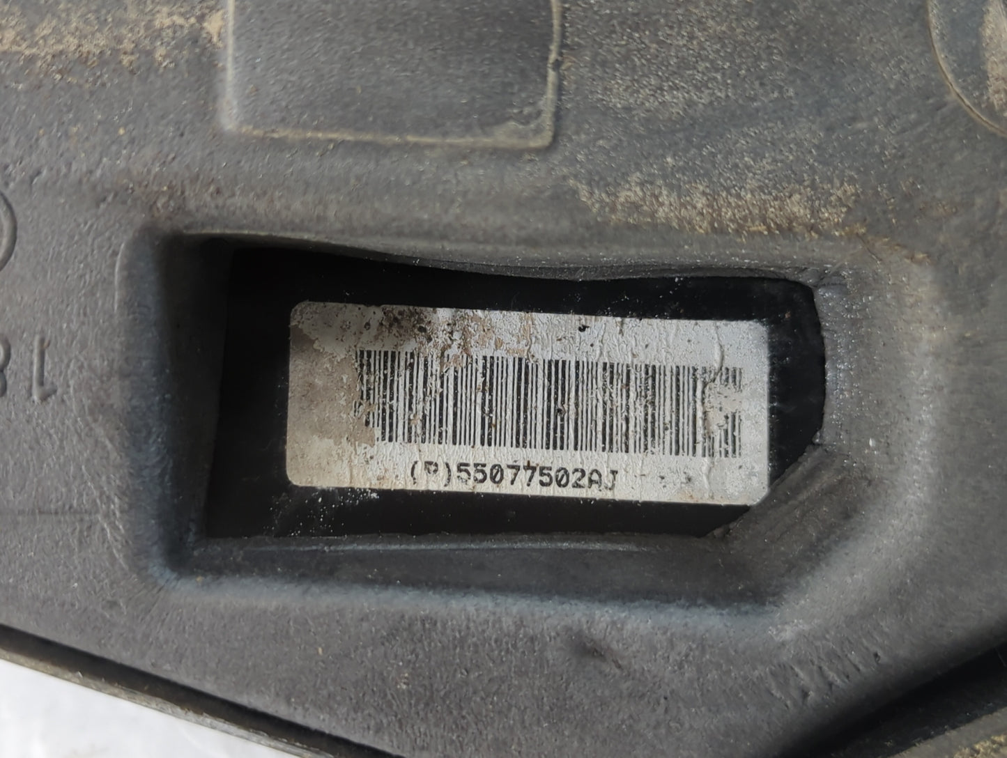 2006 Dodge Durango Passenger Right Side View Manual Door Mirror