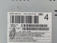 2016 Ford Transit-350 Radio AM FM Cd Player Receiver Replacement P/N:CK4T-19C107-DC Fits OEM Used Auto Parts - Oemusedautoparts1.com
