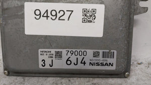 2013 Nissan Murano PCM Engine Control Computer ECU ECM PCU OEM P/N:NEC003-690 NEC000-696 Fits OEM Used Auto Parts - Oemusedautoparts1.com 