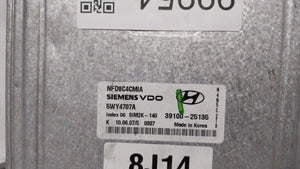 2006-2008 Hyundai Sonata PCM Engine Control Computer ECU ECM PCU OEM P/N:39100-25131 39100-25135 Fits Fits 2006 2007 2008 OEM Used Auto Parts - Oemusedautoparts1.com 