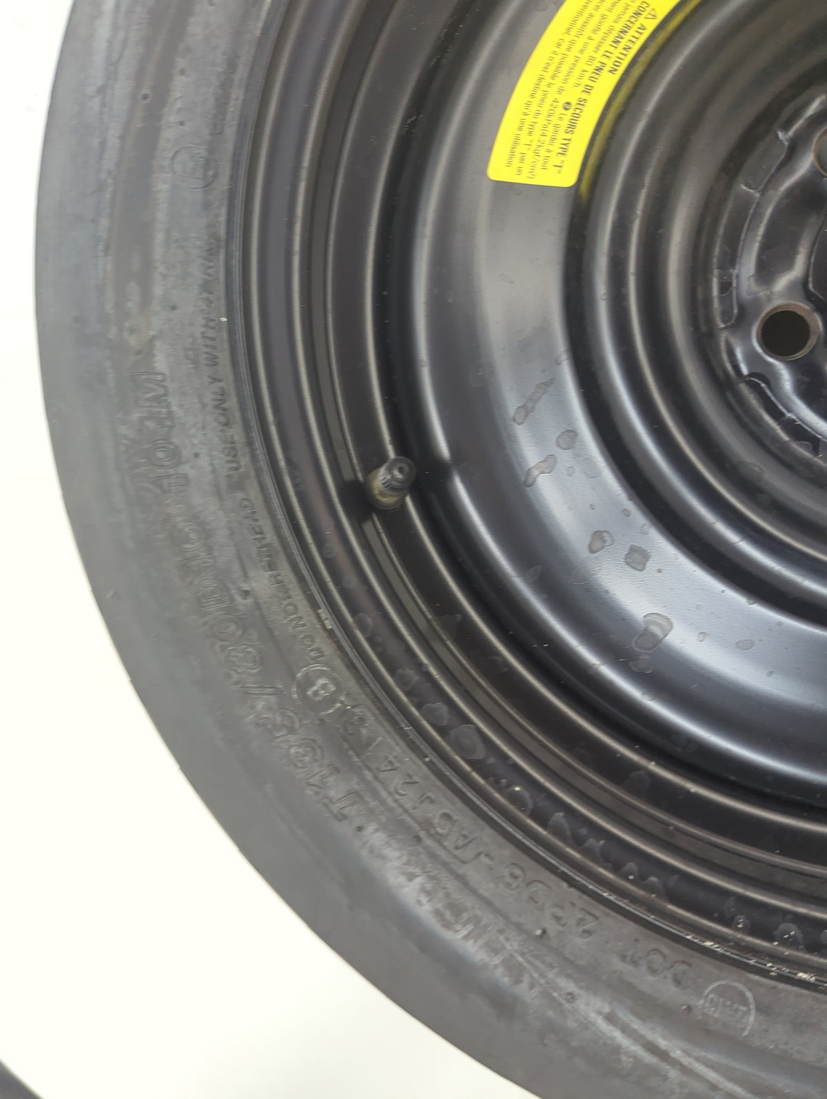 2013 Subaru Brz/frs Spare Donut Tire Wheel Rim Oem - Oemusedautoparts1.com