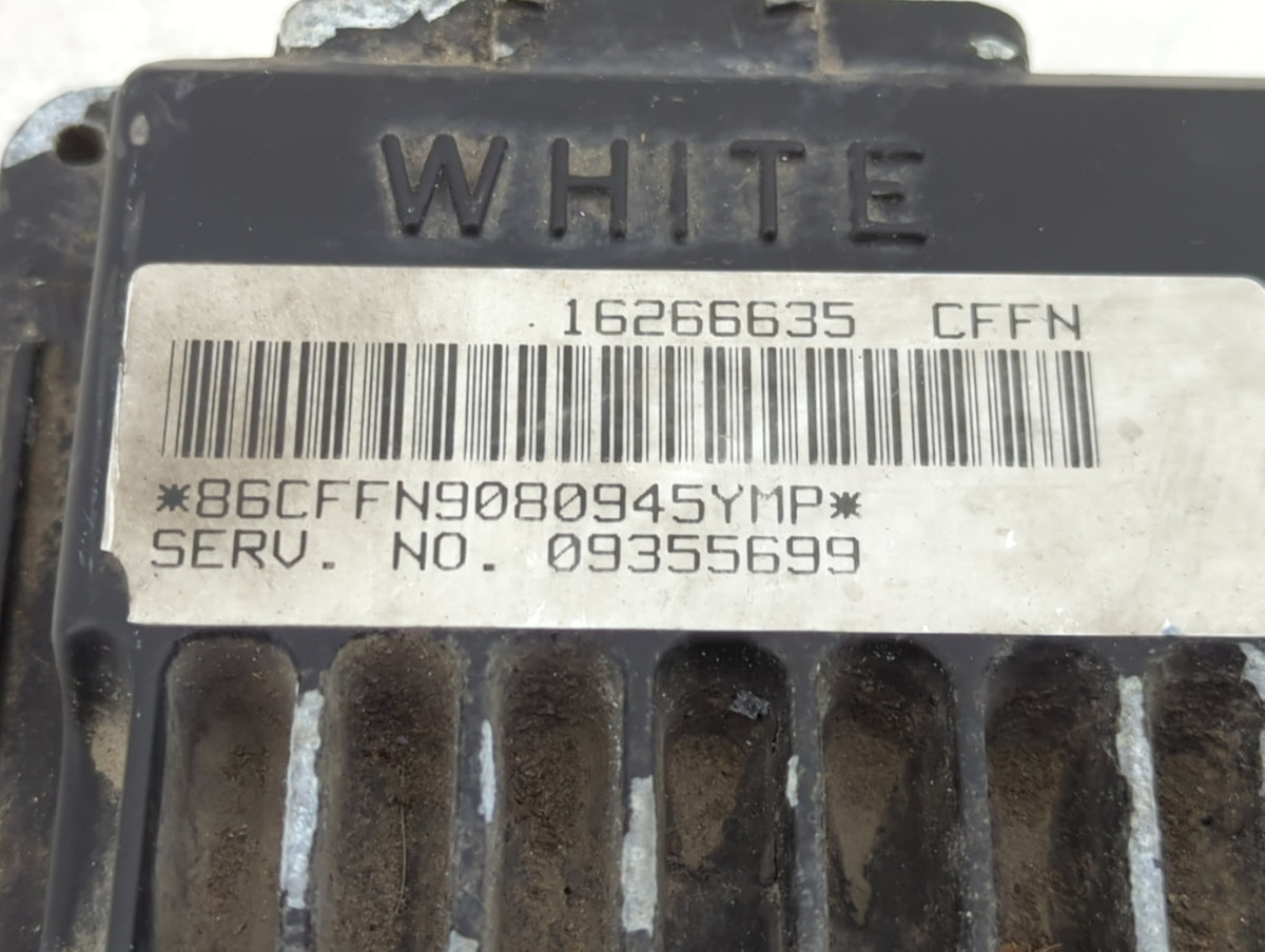 1998 Chevrolet Blazer S10/jimmy S15 PCM Engine Control Computer ECU ECM PCU OEM P/N:16266635 09355699 Fits Fits 1999 OEM Use