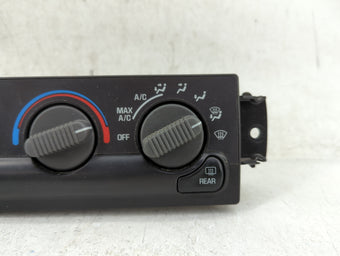 compare product 0 Chevrolet Blazer S10/jimmy S15 Climate Control Module Temperature AC/Heater Replacement Fits OEM Used Auto Parts