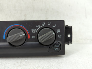 0 Chevrolet Blazer S10/jimmy S15 Climate Control Module Temperature AC/Heater Replacement Fits OEM Used Auto Parts - Oemused