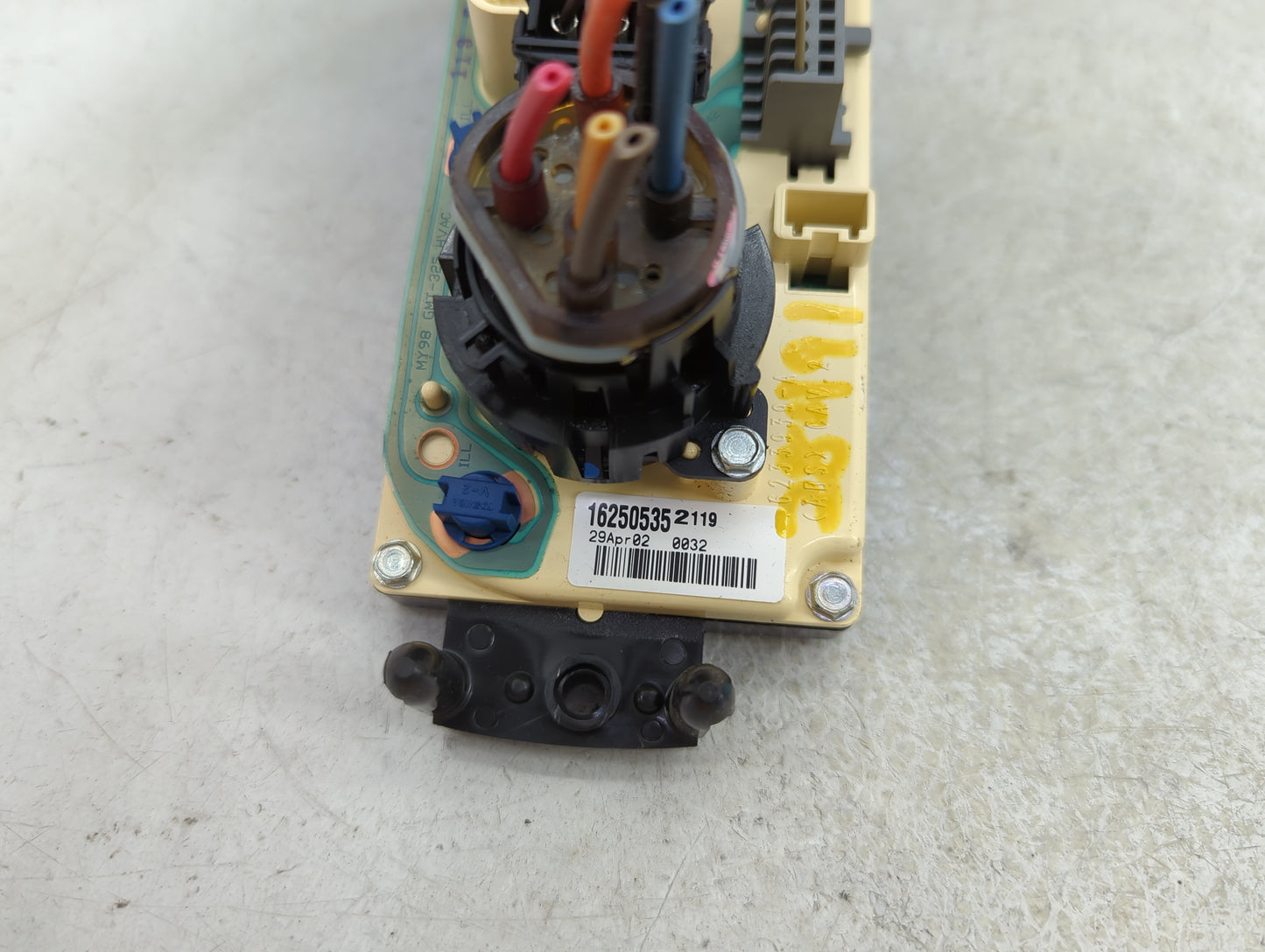 0 Chevrolet Blazer S10/jimmy S15 Climate Control Module Temperature AC/Heater Replacement Fits OEM Used Auto Parts - Oemused