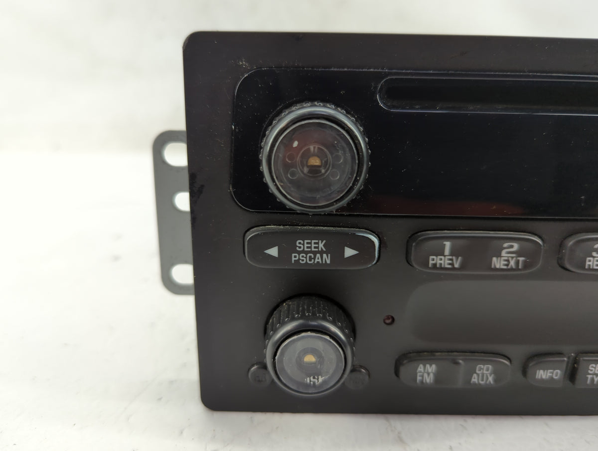 2002 Chevrolet Blazer S10/jimmy S15 Radio AM FM Cd Player Receiver Replacement P/N:15091316 Fits Fits 2003 OEM Used Auto Par