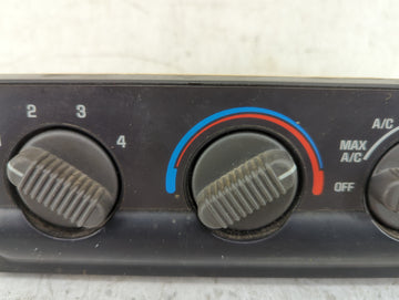 0 Chevrolet Blazer S10/jimmy S15 Climate Control Module Temperature AC/Heater Replacement Fits OEM Used Auto Parts