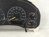 0 Chevrolet Blazer S10/jimmy S15 Instrument Cluster Speedometer Gauges Fits Fits 200 OEM Used Auto Parts - Oemusedautoparts1