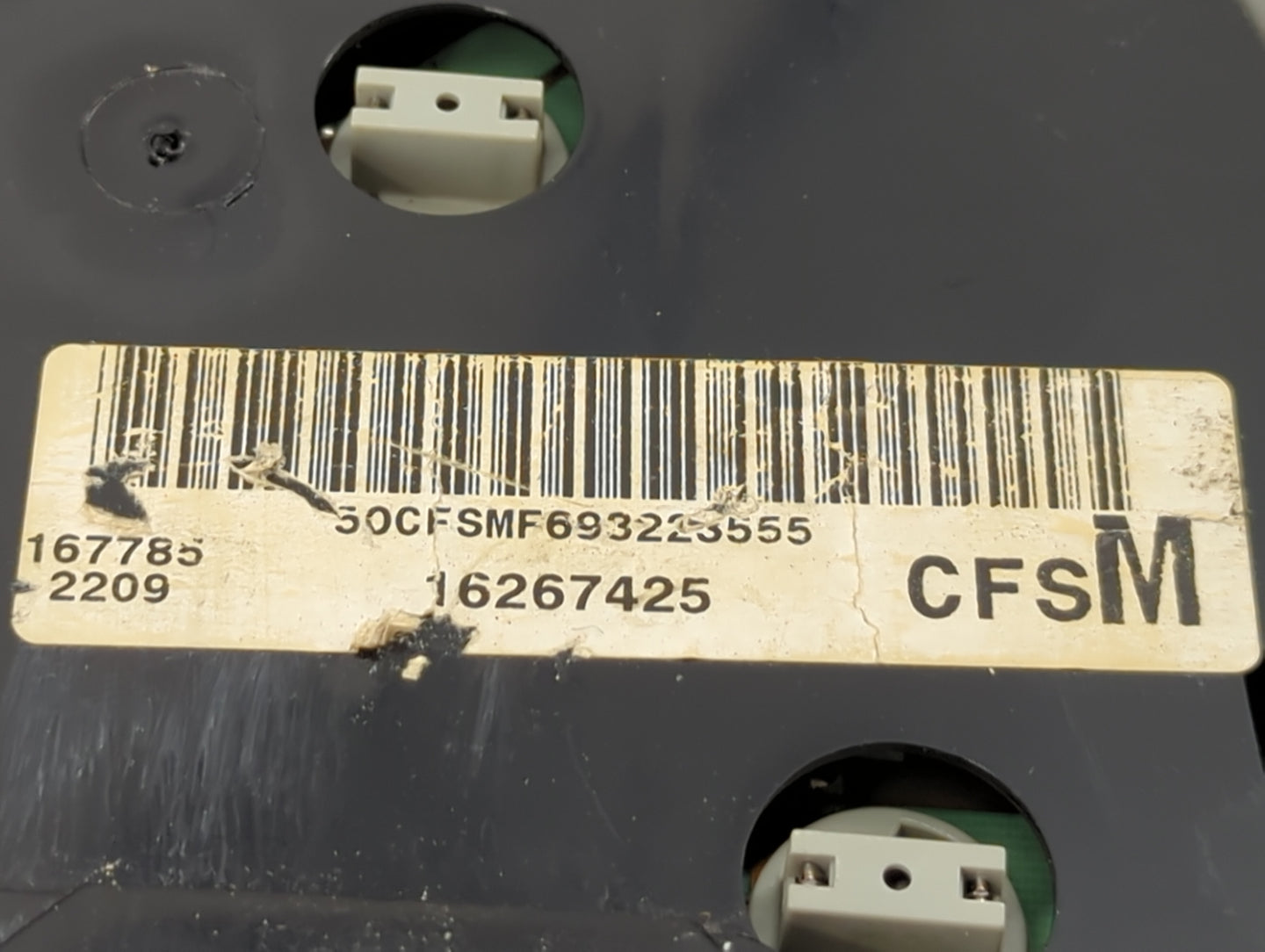 0 Chevrolet Blazer S10/jimmy S15 Instrument Cluster Speedometer Gauges Fits Fits 200 OEM Used Auto Parts - Oemusedautoparts1