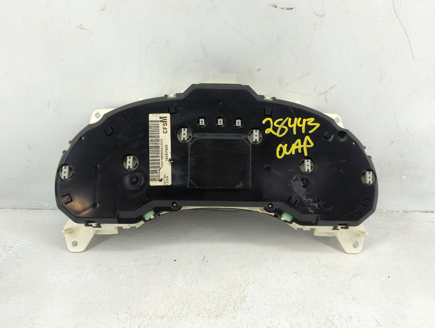 0 Chevrolet Blazer S10/jimmy S15 Instrument Cluster Speedometer Gauges Fits Fits 200 OEM Used Auto Parts - Oemusedautoparts1