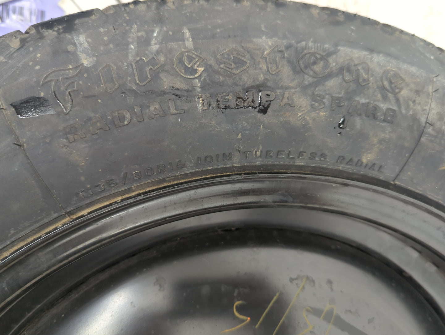 2014 Subaru Legacy/ Outback Legacy Spare Donut Tire Wheel Rim Oem - Oemusedautoparts1.com