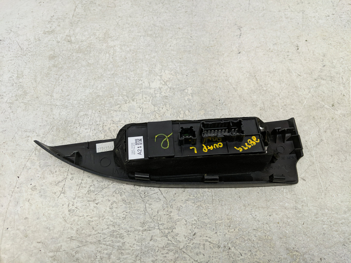 2014 Subaru Legacy/ Outback Legacy Master Power Window Switch Replacement Driver Side Left Fits Fits 2013 OEM Used Auto Part