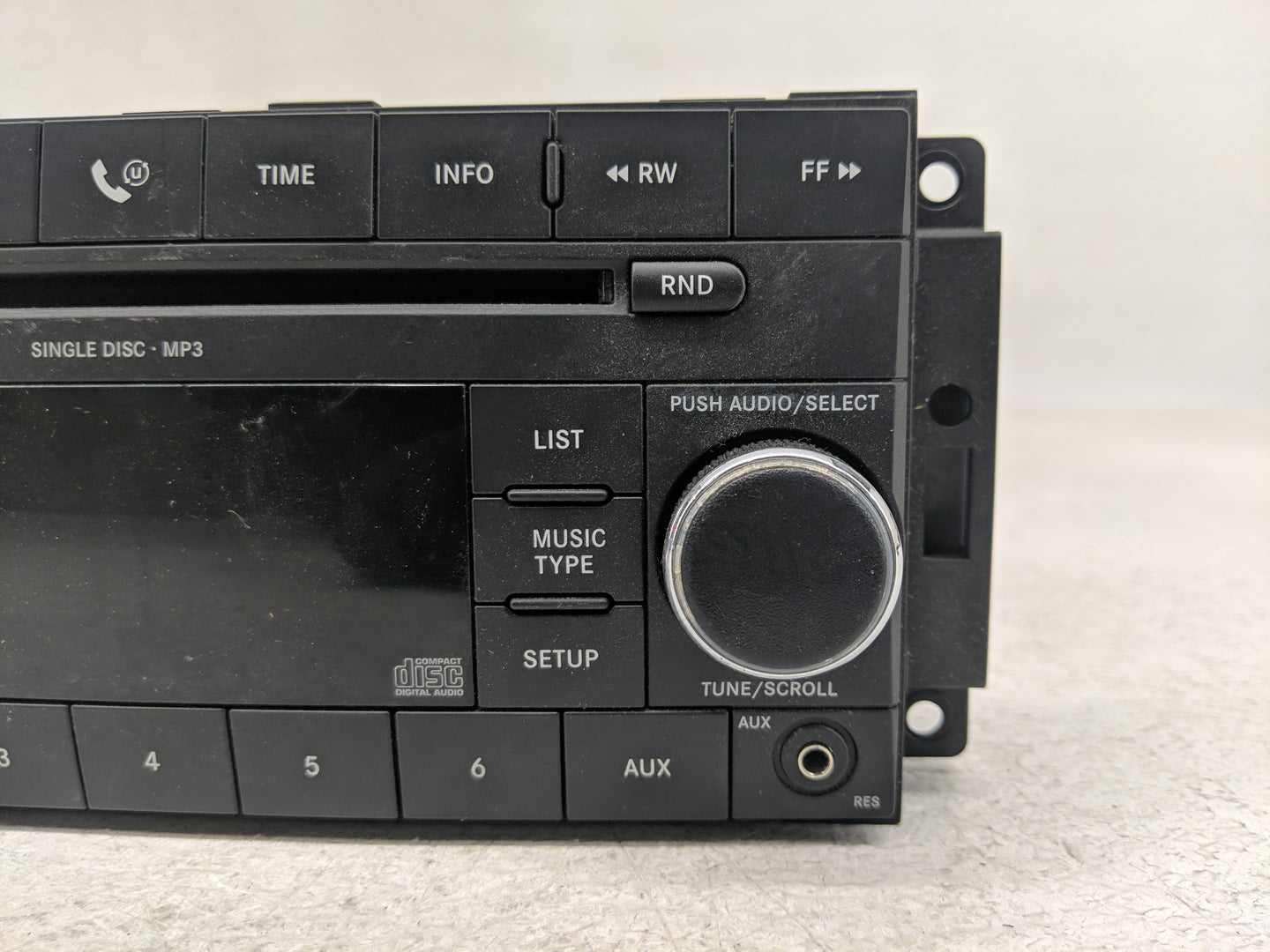 2007 Aftermarket Dodge/chrysler/jeep/ram Radio AM FM Cd Player Receiver Replacement P/N:P05064421AF Fits OEM Used Auto Parts