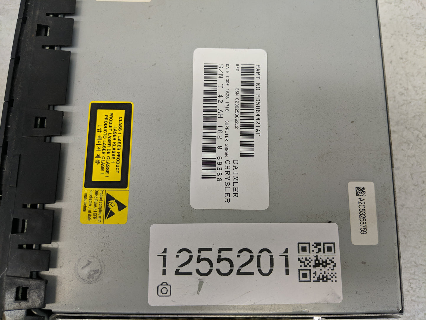 2007 Aftermarket Dodge/chrysler/jeep/ram Radio AM FM Cd Player Receiver Replacement P/N:P05064421AF Fits OEM Used Auto Parts