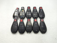 Lot of 10 Dodge Dodge/chrysler/jeep/ram Keyless Entry Remote Fob MIXED - Oemusedautoparts1.com