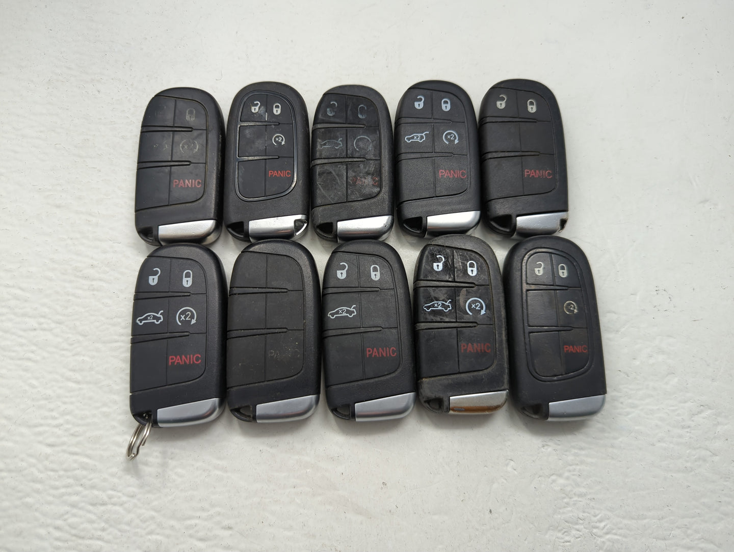 Lot of 10 Aftermarket Dodge/chrysler/jeep/ram Keyless Entry Remote Fob - Oemusedautoparts1.com