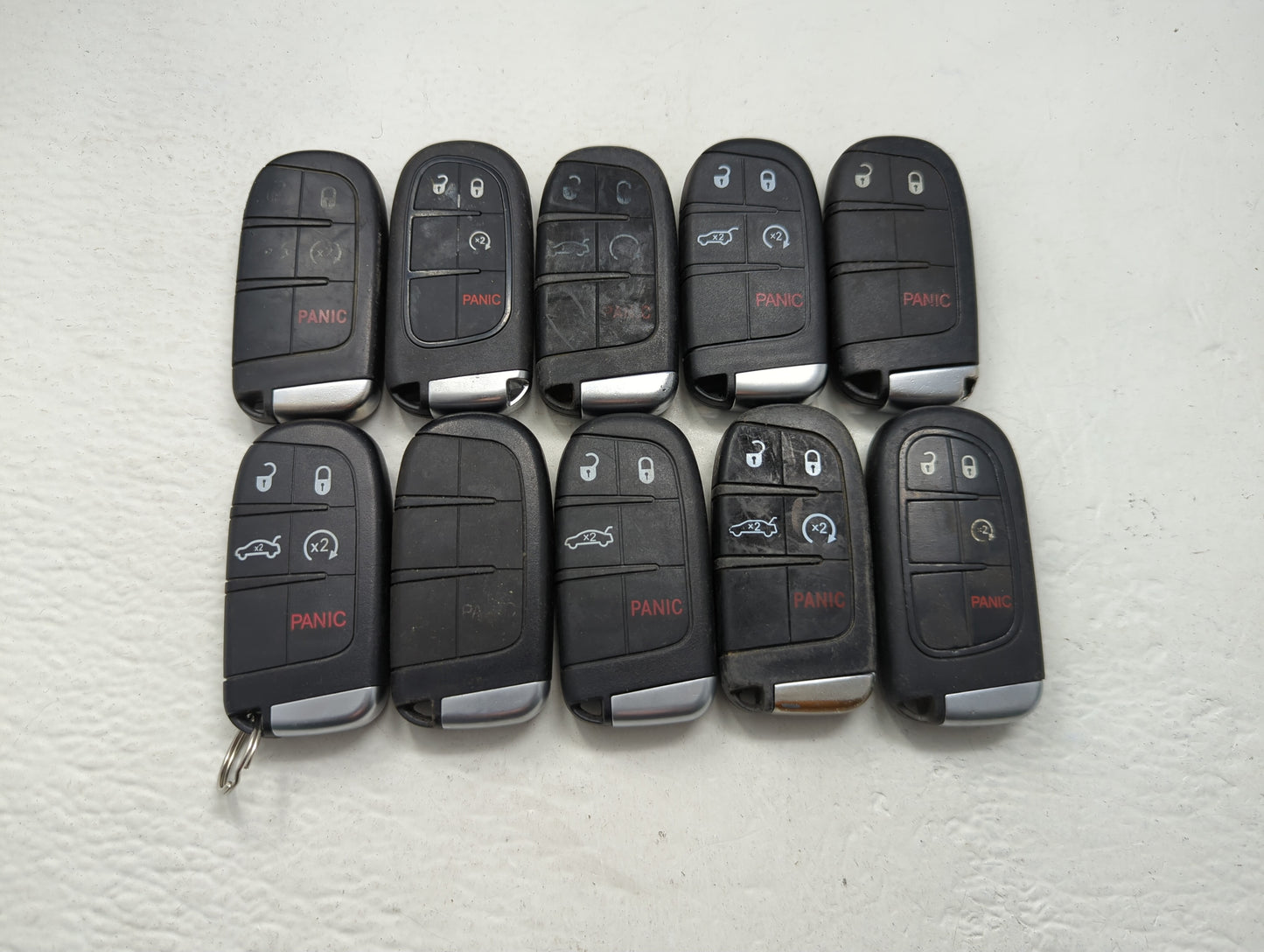 Lot of 10 Aftermarket Dodge/chrysler/jeep/ram Keyless Entry Remote Fob - Oemusedautoparts1.com