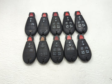 Lot of 10 Aftermarket Dodge/chrysler/jeep/ram Keyless Entry Remote Fob - Oemusedautoparts1.com