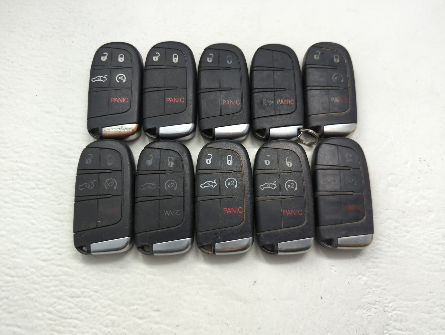 Lot of 10 Aftermarket Dodge/chrysler/jeep/ram Keyless Entry Remote Fob - Oemusedautoparts1.com