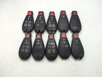 Lot of 10 Aftermarket Dodge/chrysler/jeep/ram Keyless Entry Remote Fob - Oemusedautoparts1.com