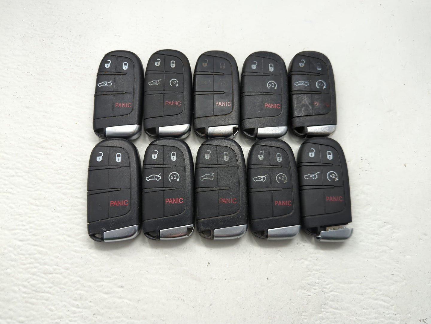 Lot of 10 Aftermarket Dodge/chrysler/jeep/ram Keyless Entry Remote Fob - Oemusedautoparts1.com